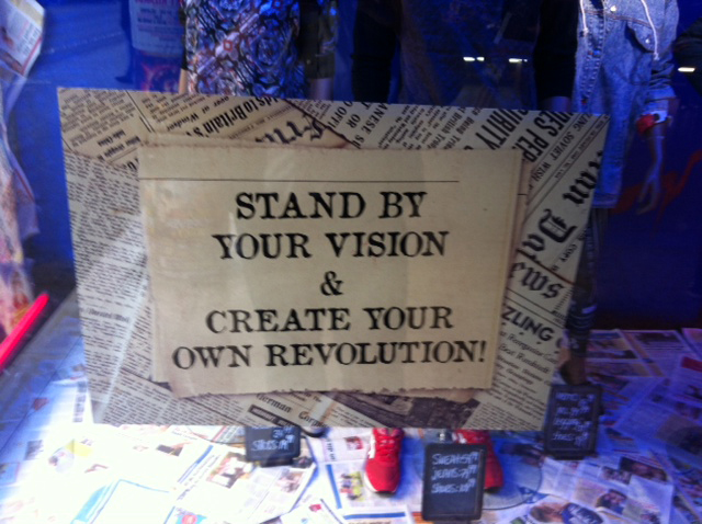 Stand By Your Vision and Create Your Own Revolution