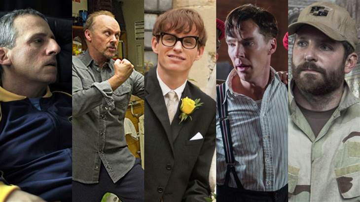 2015 Best Actor nominees